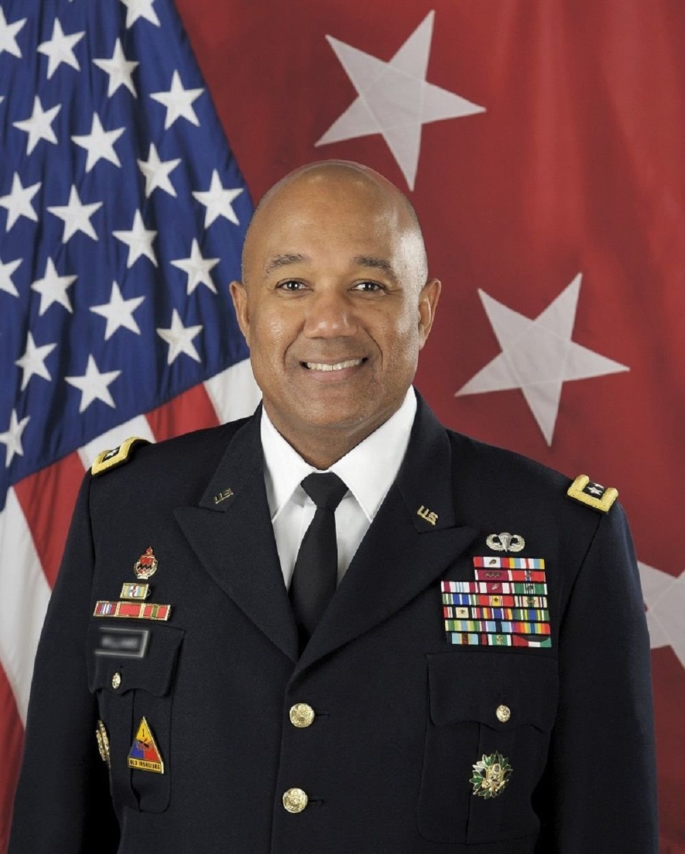 Die Uniform eines Offiziers der US-Armee