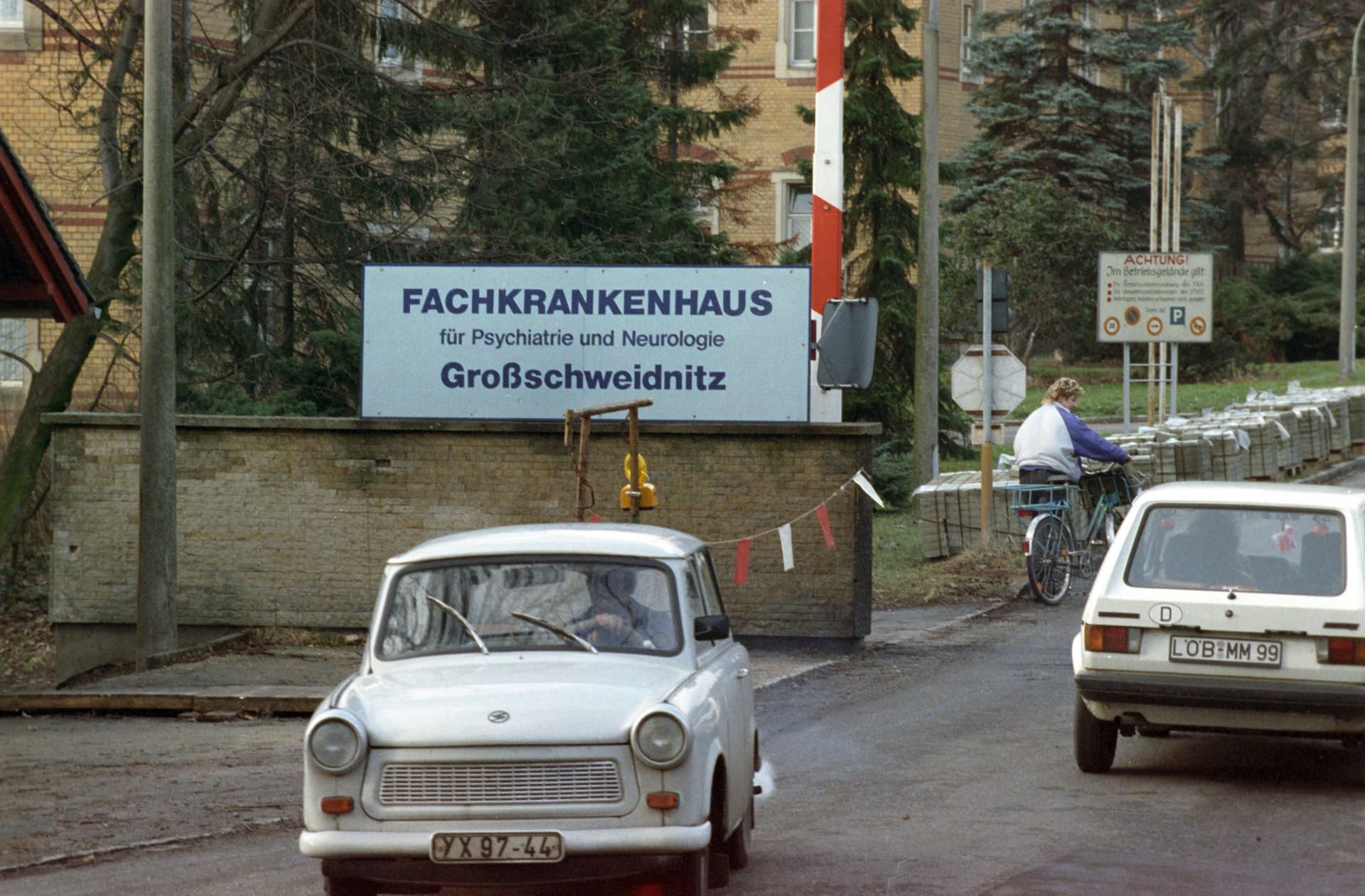 Außenansicht des Fachkrankenhaus für Psychiatrie und Neurologie Großschweidnitz bei Löbau.