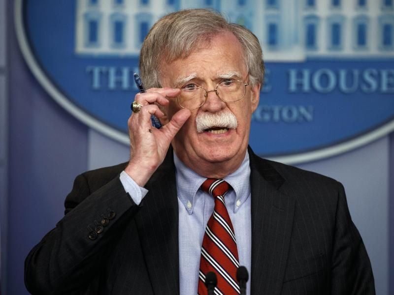 US-Sicherheitsberater John Bolton im Weißen Haus. Foto: Evan Vucci/AP