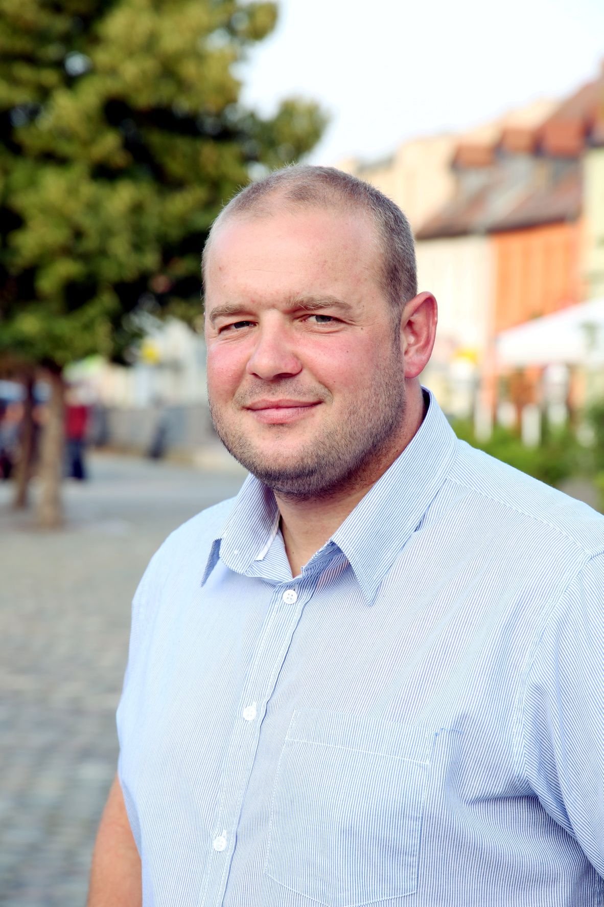Stefan Maibaum ist Ortsbürgermeister von Gerbitz. Der Ort gehört zur Einheitsgemeinde Stadt Nienburg (Saale).