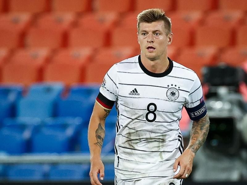 Toni Kroos hatte sich eine Gesäßverletzung zugezogen. Foto: Christian Charisius/dpa