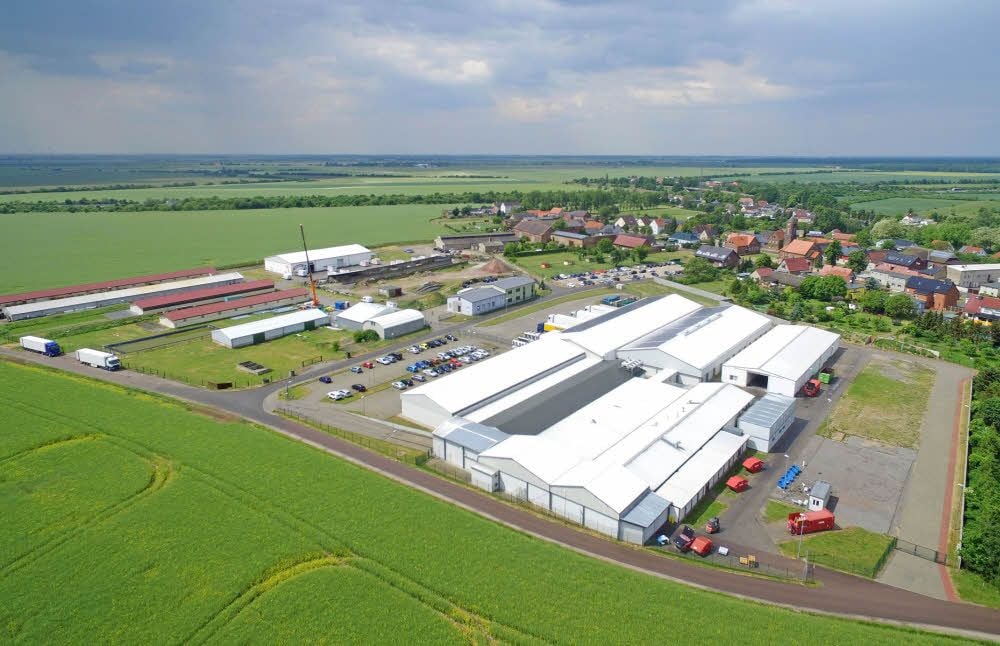 Die Thurländer Salate GmbH im Gewerbegebiet Thurland.