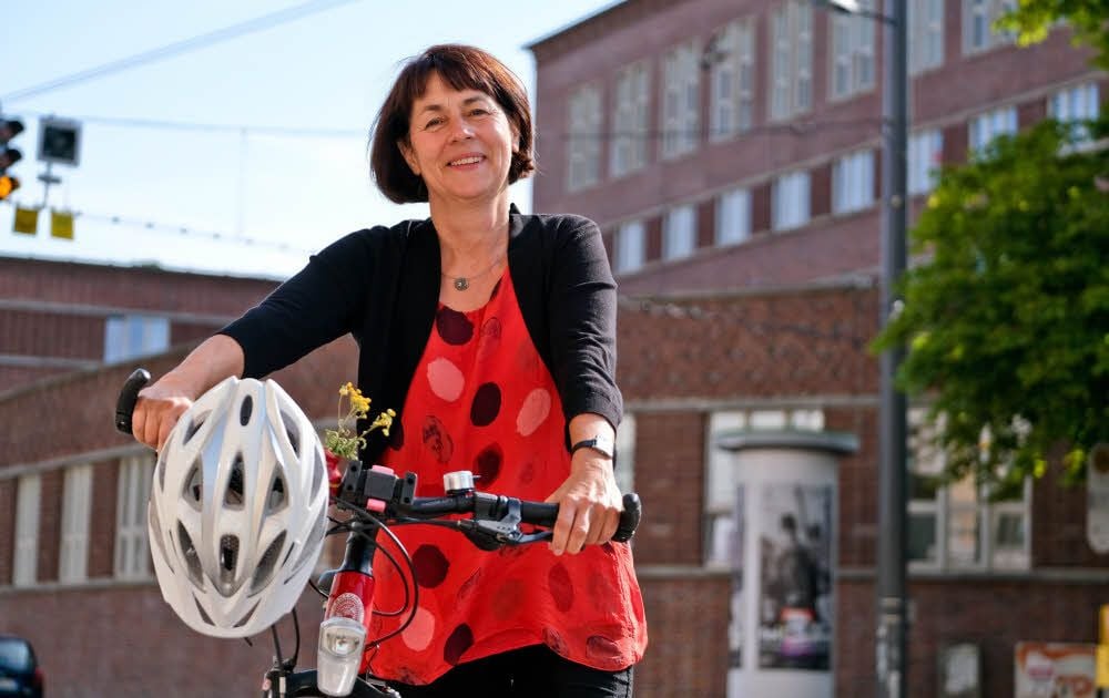 Andrea Holz, die Geschäftsführerin des Behinderten- und Rehabilitations-Sportverbands, ist oft sportlich unterwegs.