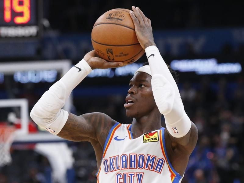 Geht künftig für die Lakers auf Korbjagd: Dennis Schröder. Foto: Sue Ogrocki/AP/dpa