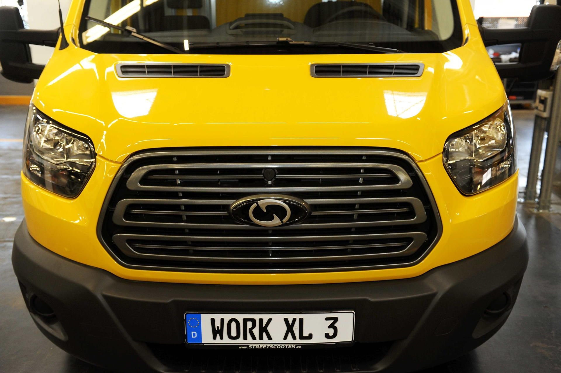 Der neue Street Scooter für die Deutsche Post ist im Kölner Fordwerk entstanden.