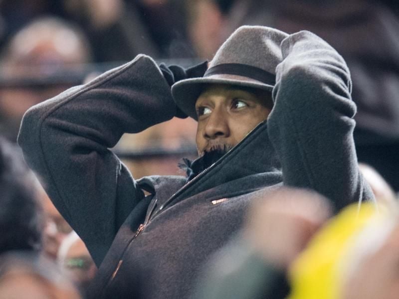 Pierre-Emerick Aubameyang saß gegen Sporting Lissabon auf der Tribüne. Foto: Bernd Thissen