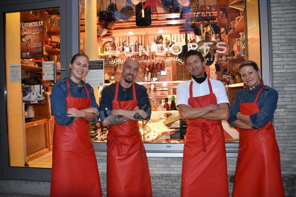 Eingespieltes Team: Jasmin Busse, Jens Kaufmann, Hubert Hündorf und Susan Peizsch (v.l.). Nicht im Bild ist Michael Reinicke, der Fünfte im Bunde.
