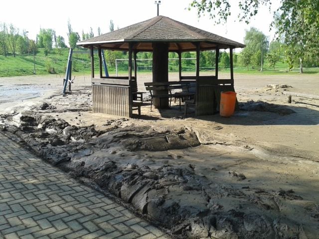 Nach dem Unwetter Aufräumarbeiten in Dederstedt müssen warten