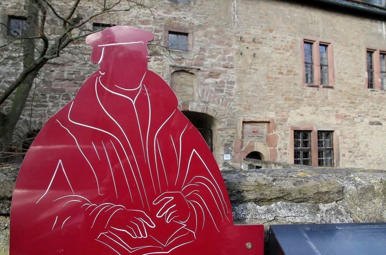 Thomas Müntzer ist auf Burg und Schloss Allstedt allgegenwärtig - nicht nur zum Bauernkriegsjubiläum 2024/25.
