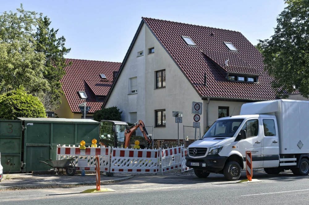 In der Hermann-Löns-Straße wurde die Bombe entdeckt.