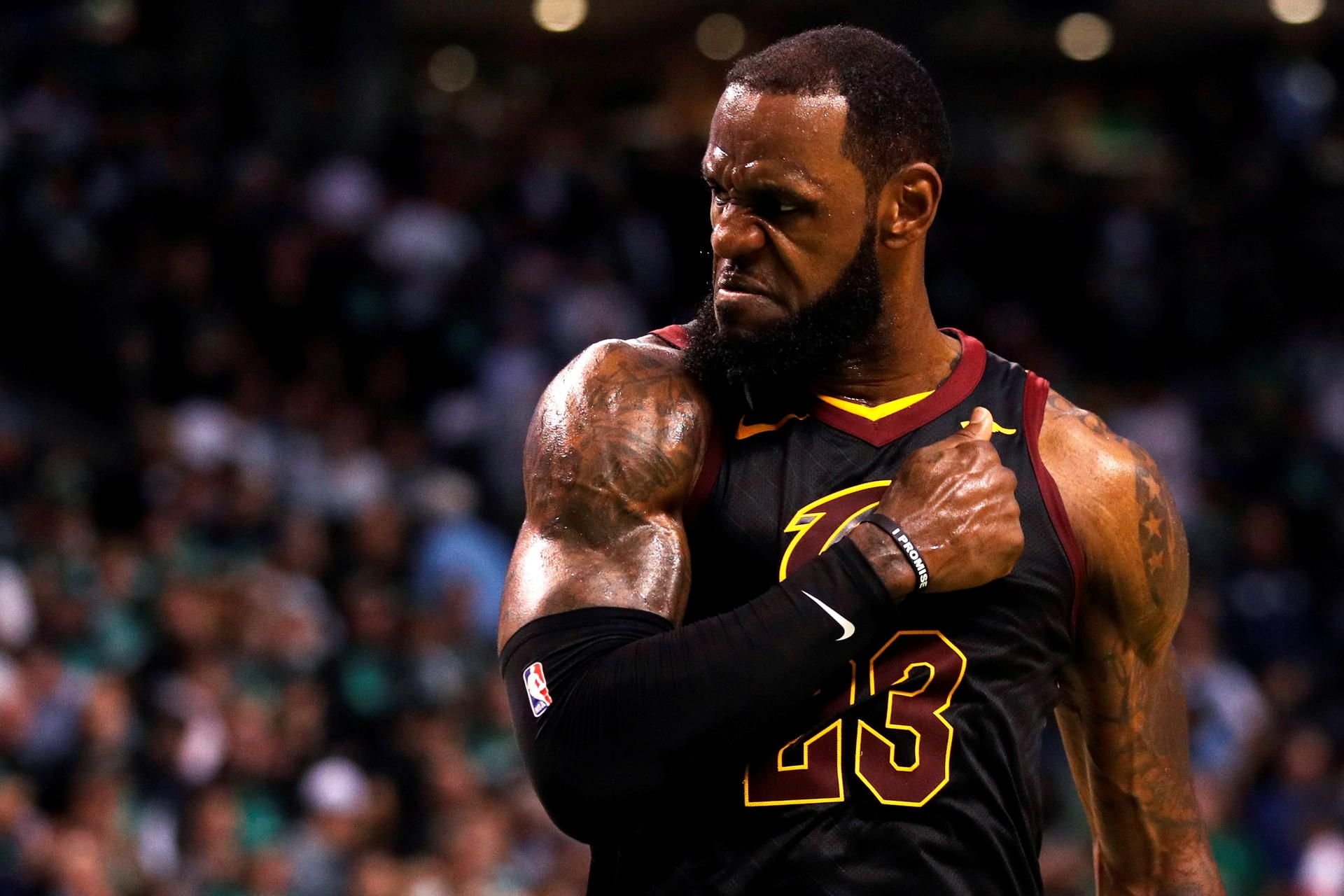Auf dem Basketballplatz nicht aufzuhalten: LeBron James