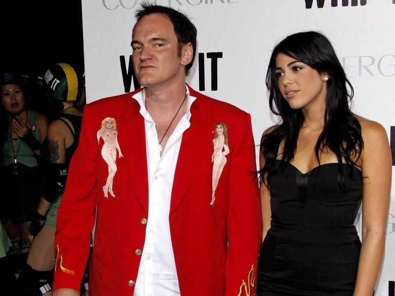 Ein schönes Paar: Quentin Tarantino und Daniela Pick. Foto: Nina Prommer/EPA