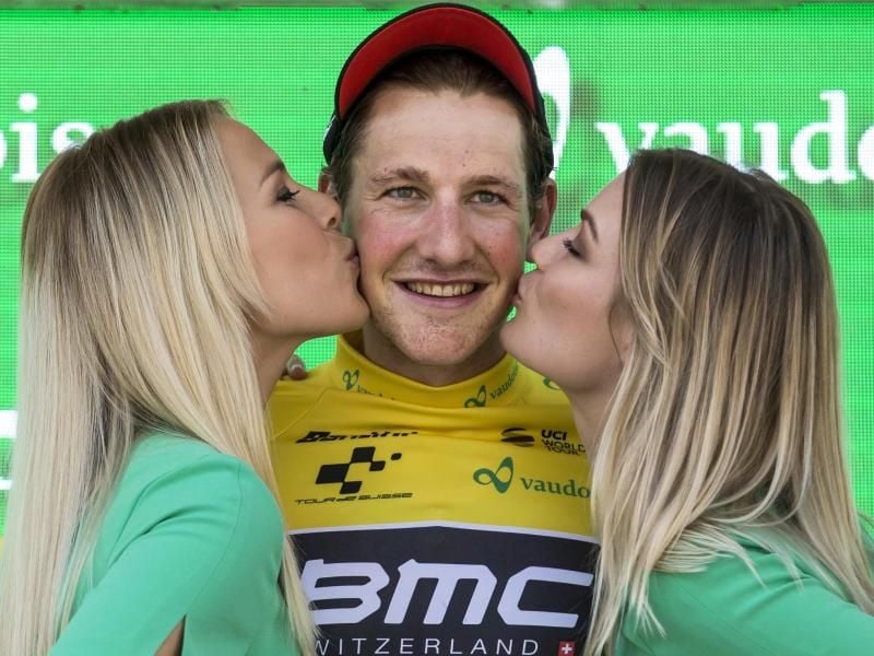 Fährt bei der Tour de Suisse weiter in Gelb: Stefan Küng. Foto: Alexandra Wey