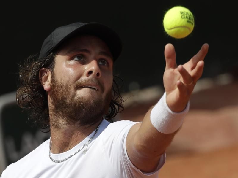 Marco Trungelliti schied in Paris aus. Foto: Alessandra Tarantino/AP