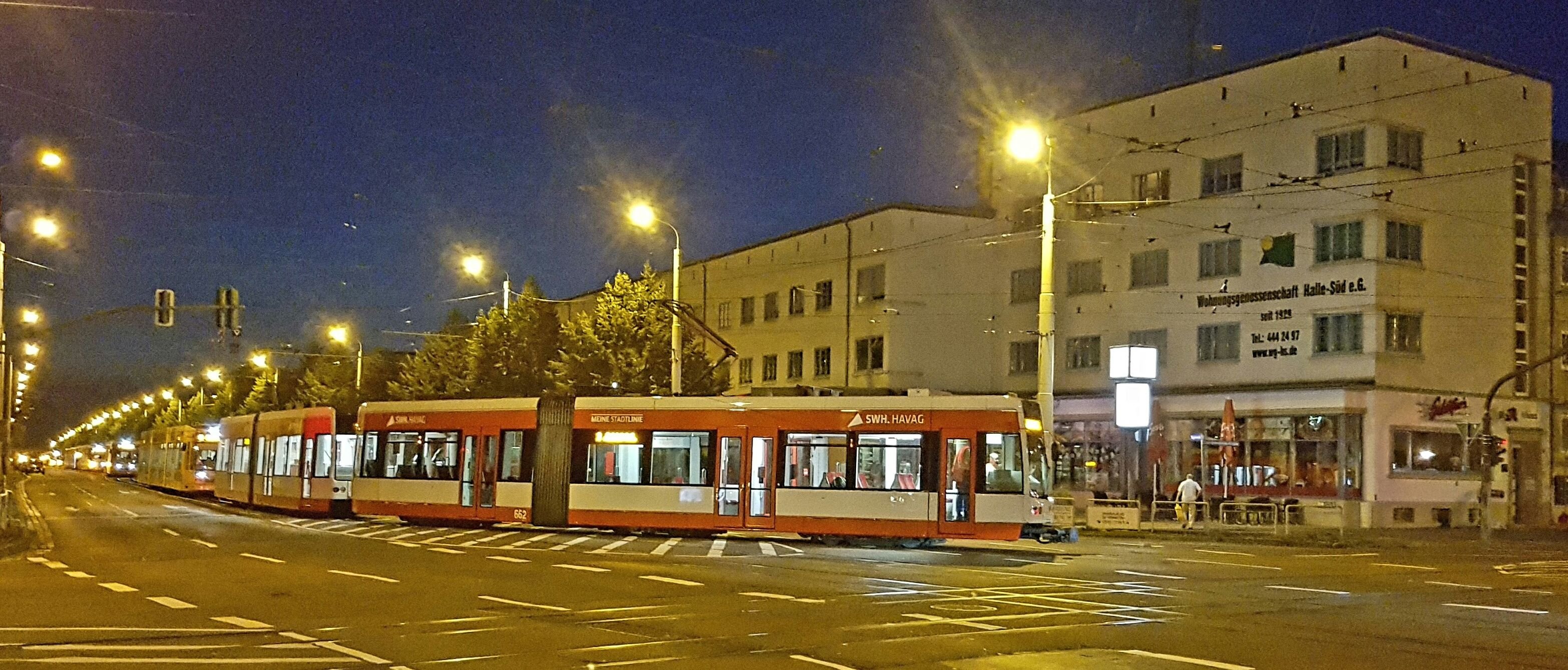 Straßenbahn an der Vogelweide (Archivbild)