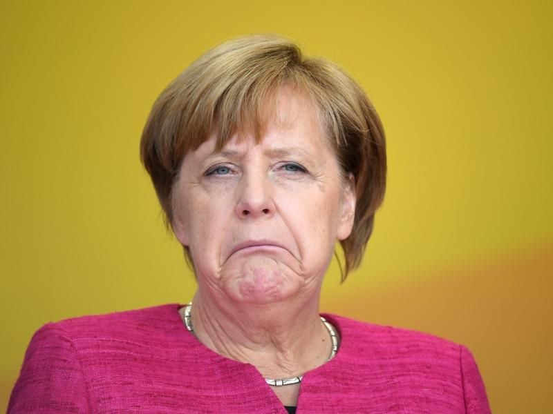 Beim „Deutschlandtag” der Jungen Union (JU) wird Merkel den rund 1000 Delegierten Rede und Antwort stehen. Foto: Arne Dedert