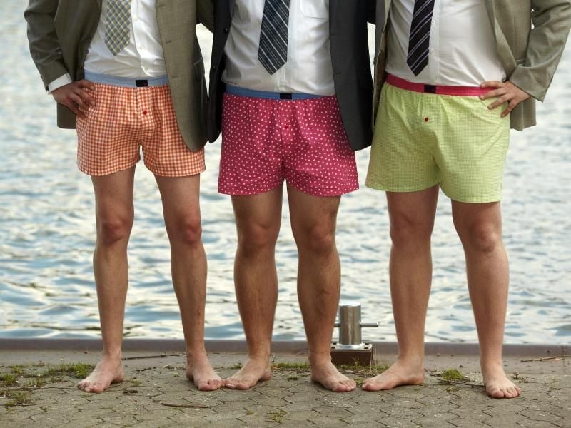 Männer, die häufig Boxershorts tragen, haben mehr Spermien als Männer, die engsitzende Unterhosen bevorzugen. Foto: Thomas Frey