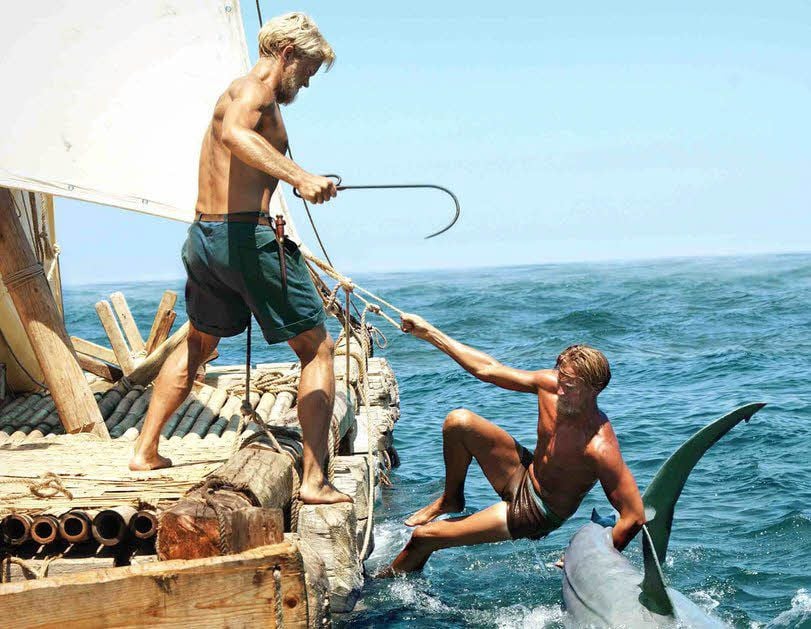 Am Freitag läuft „Kon-Tiki“ auf der Insel Stein. Der Film aus dem Jahr 2012 ist der siebte und letzte der Wörlitzer Filmtage 2018.