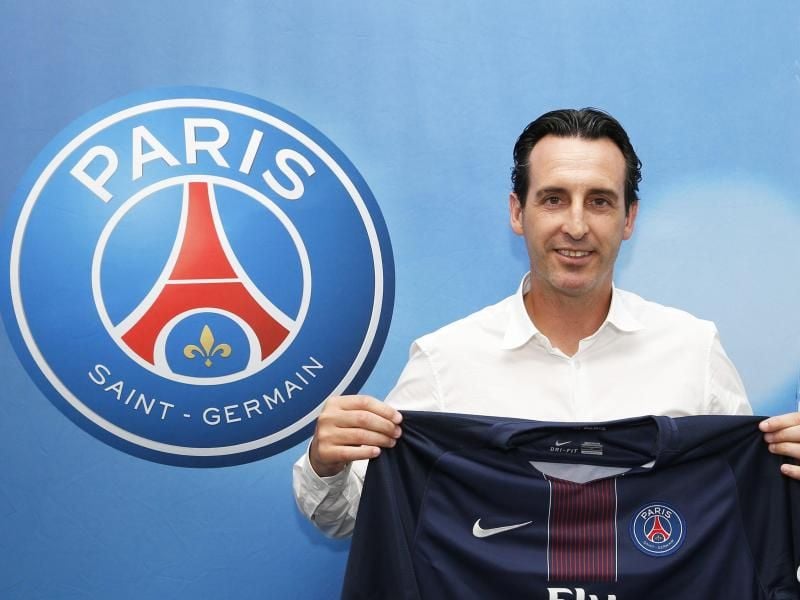 Unai Emery wird offiziell als neuer Trainer von Paris Saint-Germain vorgestellt. Foto: Teampics / Psg