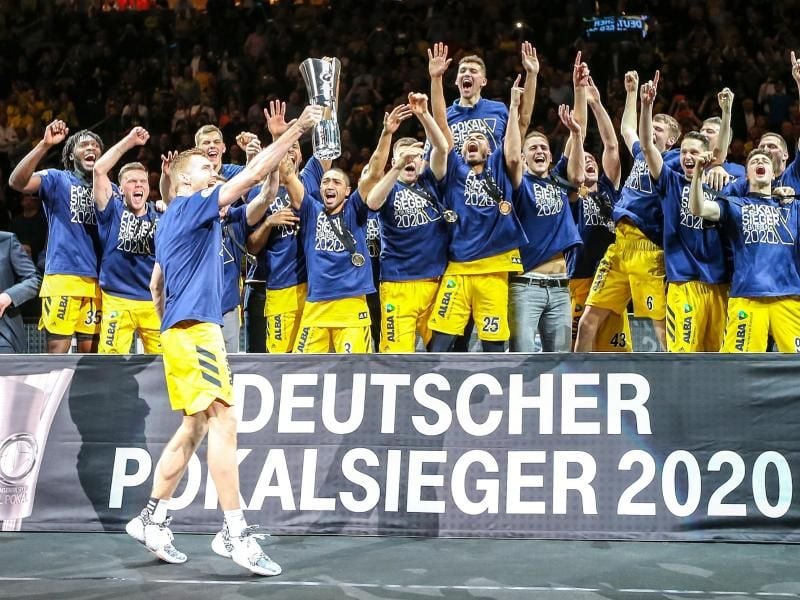 Alba Berlin ist im BBL-Pokal Titelverteidiger. Foto: Andreas Gora/dpa