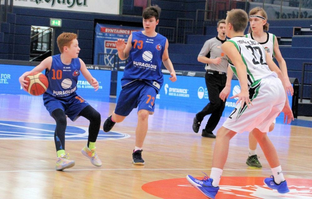 Lleyton Kompter (l.) möchte später einmal beim Syntainics MBC in der Bundesliga spielen.
