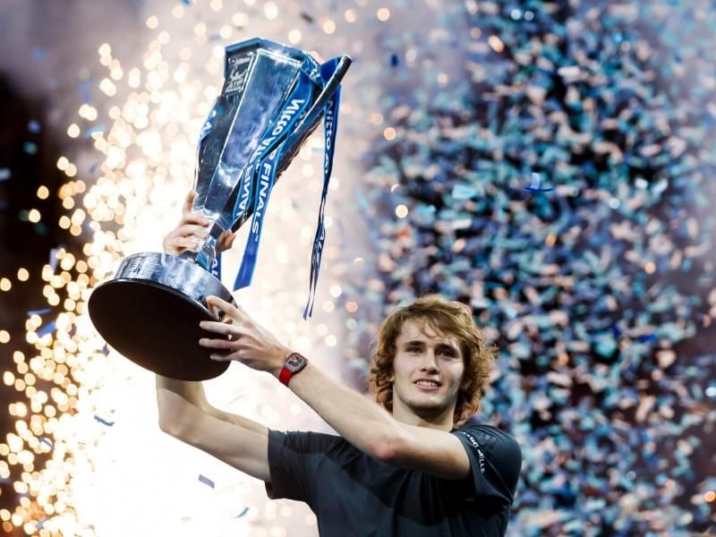 Seit dem 18.11. hat Deutschland mit Alexander Zverev wieder einen Tennis-Weltmeister. Foto: John Walton/PA Wire