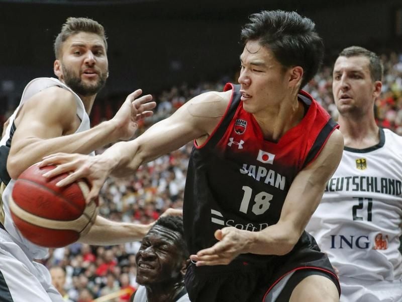 Die deutschen Basketballer unterlagen Japan mit 83:86. Foto: kyodo