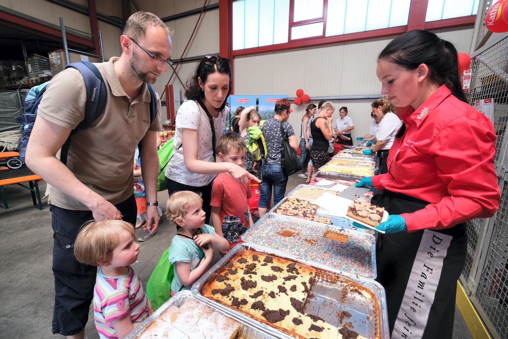 Welcher darf’s denn sein? An der Kuchenstraße gab es Auswahl genug.