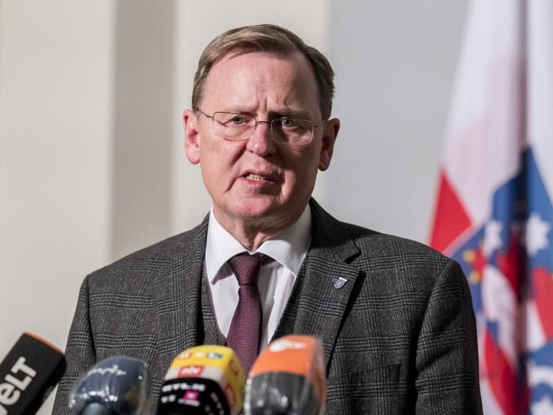 Bodo Ramelow will gegen Bedrohungen juristisch vorgehen. Foto: Jens-Ulrich Koch/dpa-Zentralbild/dpa