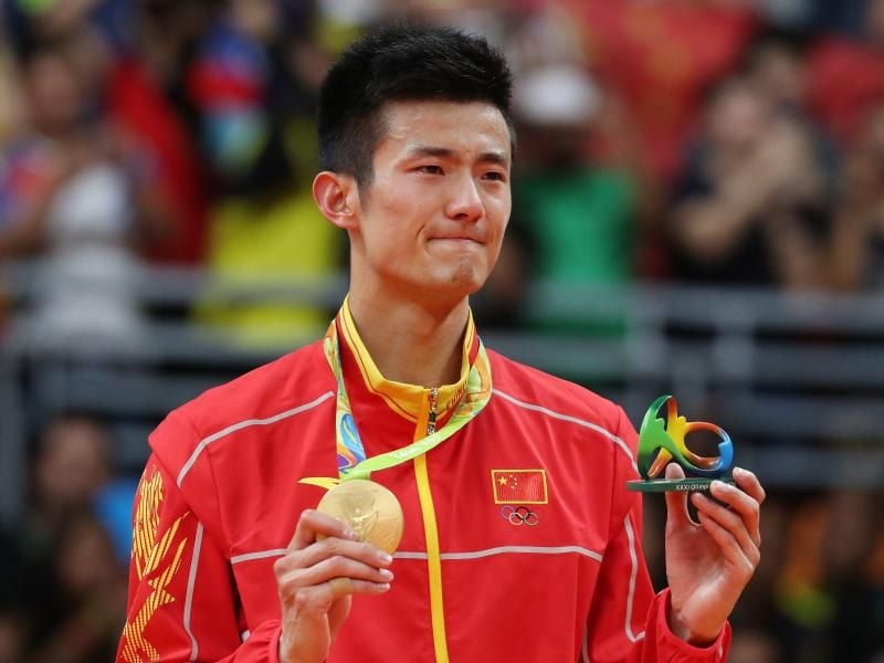 Badminton-Olympiasieger Chen Long. Foto: Esteban Biba/EFE