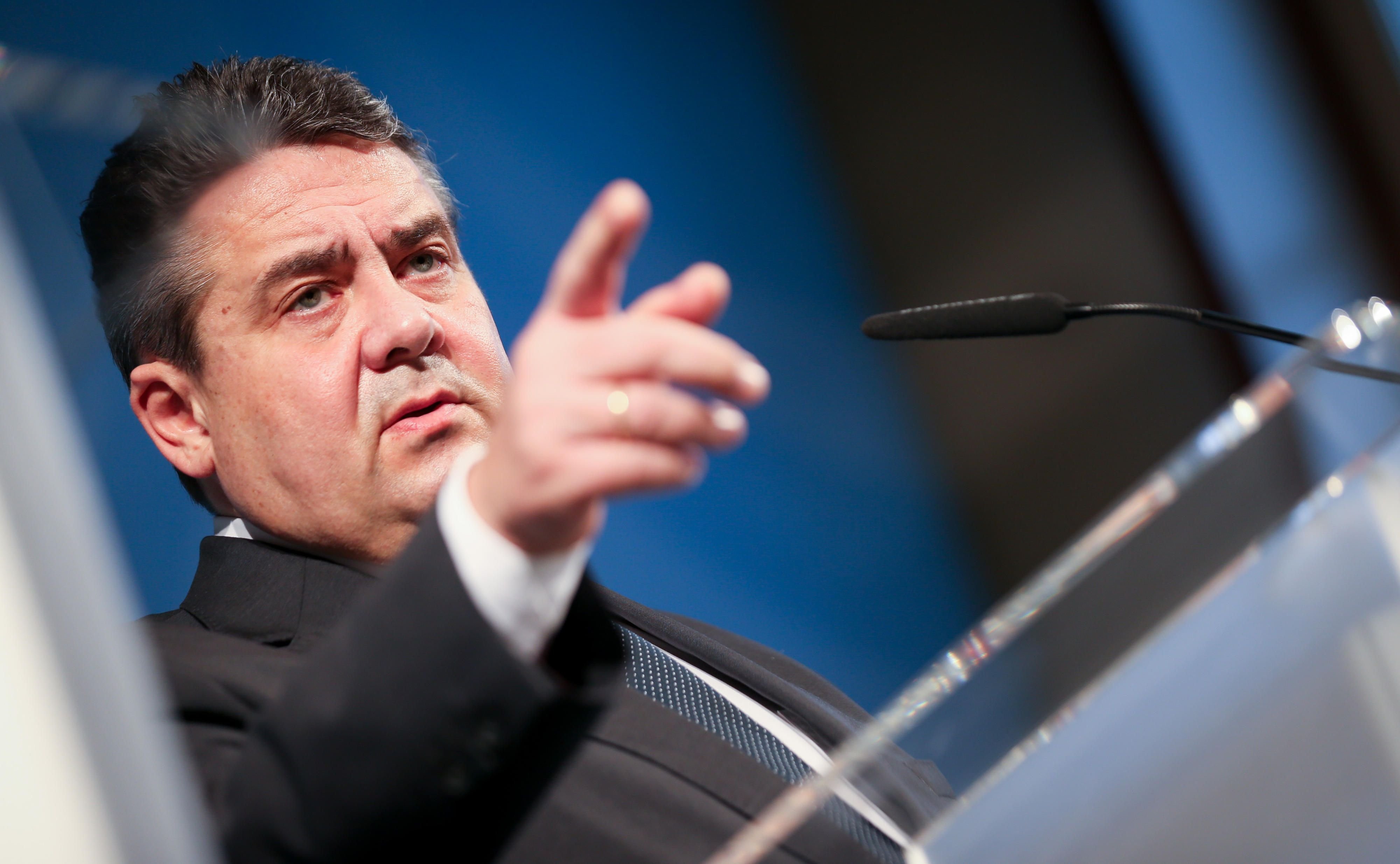 Bundeswirtschaftsminister Sigmar Gabriel.