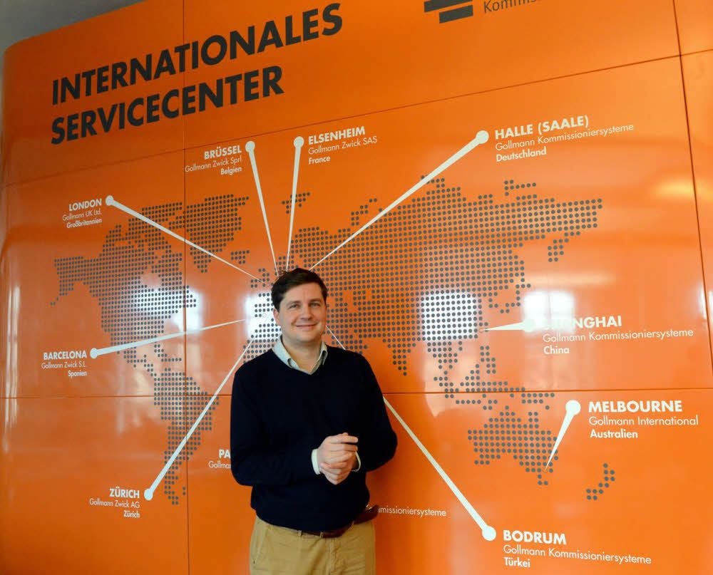 Die neuartigen Kommissionier-Automaten von Daniel Gollmann stehen auf drei Kontinenten.