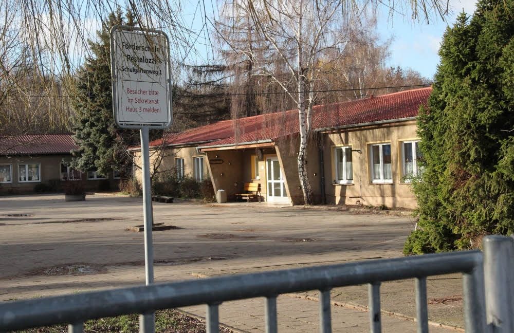 Die Schule im Schulgartenweg in Eisleben