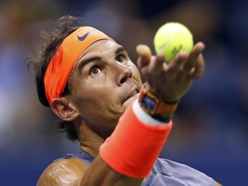 Rafael Nadal ist für Regeländerungen im Tennis. Foto: Adam Hunger/AP