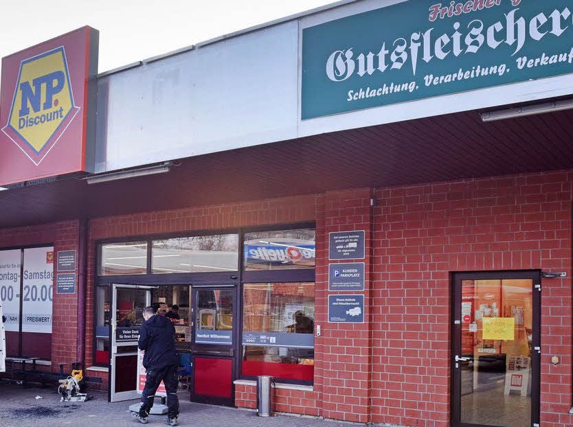 Nach Umbau wieder geöffnet: der NP-Markt in Holzweißig.