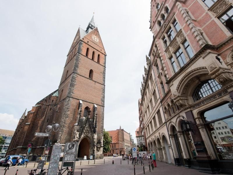 Ernst August von Hannover und Ekaterina Malysheva heiraten in der Marktkirche in Hannover. Foto: Julian Stratenschulte/dpa