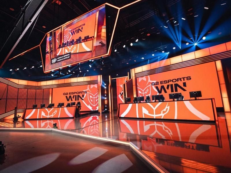 Der Titelverteidiger G2 Esports ließ MAD Lions im Halbfinale der LEC keine Chance. Foto: Riot Games/dpa