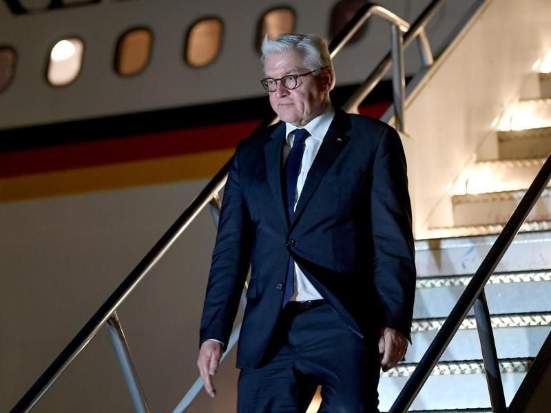 Bundespräsident Frank-Walter Steinmeier in Addis Abeba. Foto: Britta Pedersen