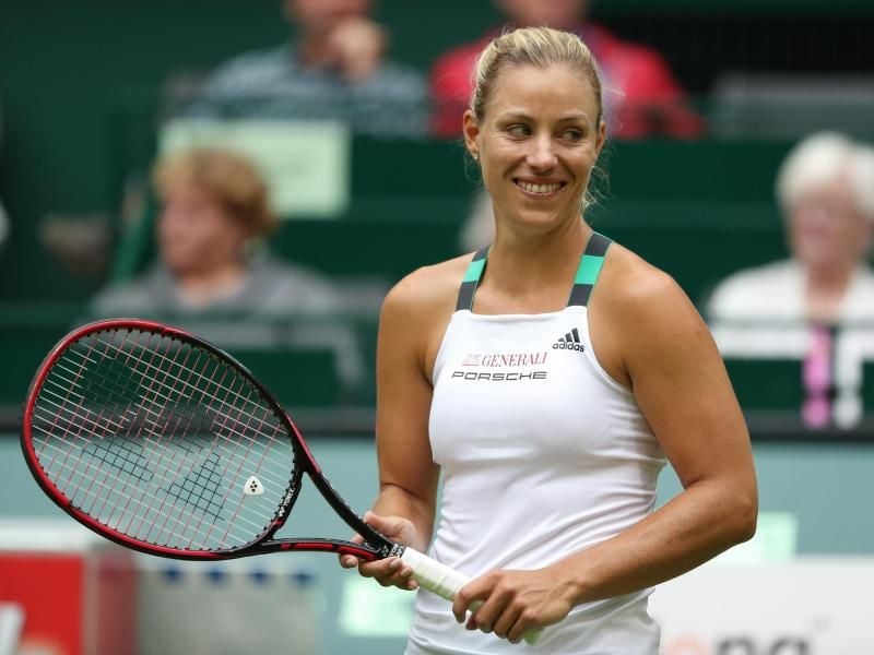 Angelique Kerber spielt in Wimbledon in Runde 1 gegen eine Qualifkantin. Foto: Friso Gentsch