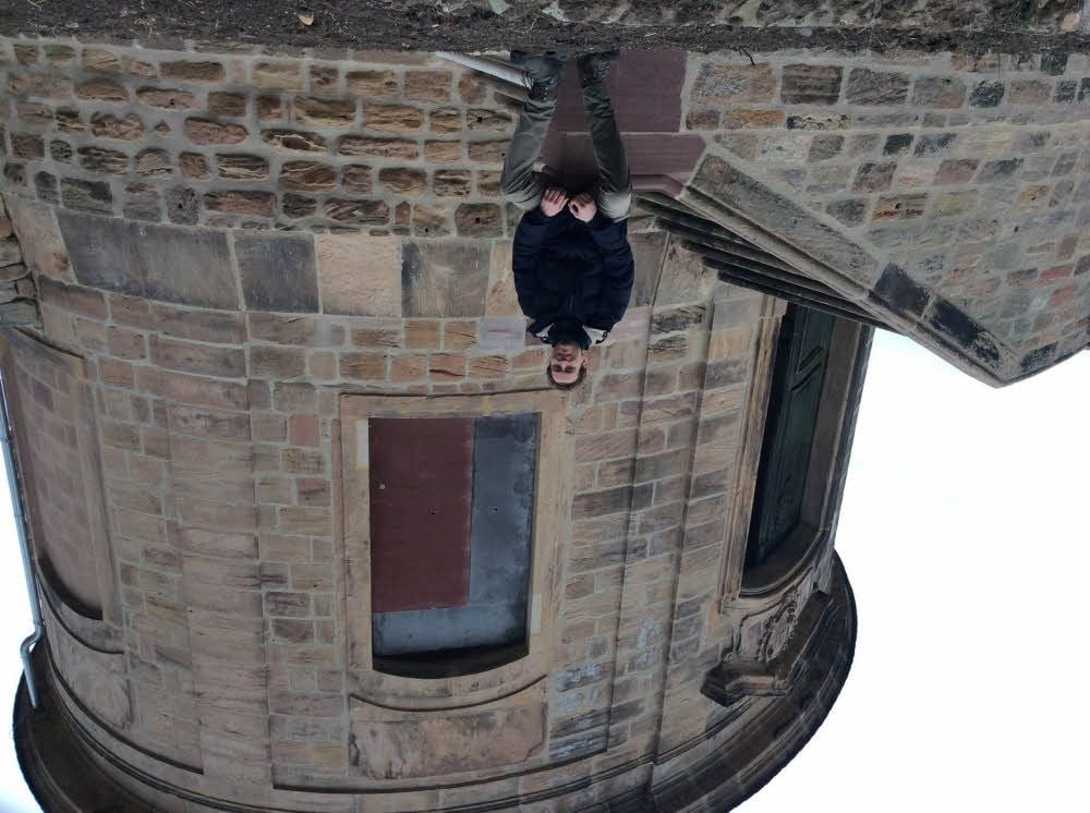 Georg Freiherr von Münchhausen hat 2014 den Pavillon auf dem Vitzenburger Schlossberg gekauft und will ihn wieder nutzbar machen.