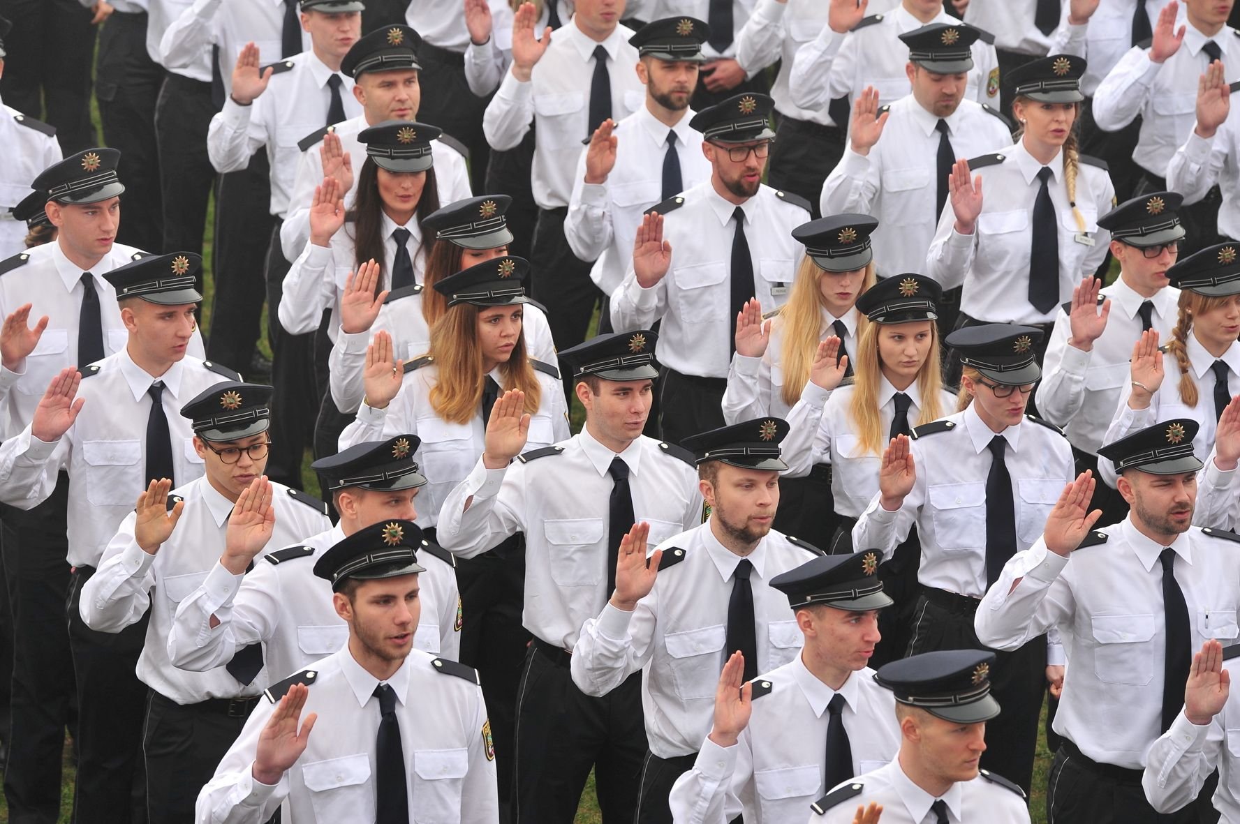 Das Land Sachsen-Anhalt hat 2017 doppelt so viele Polizeianwärter eingestellt wie 2016.