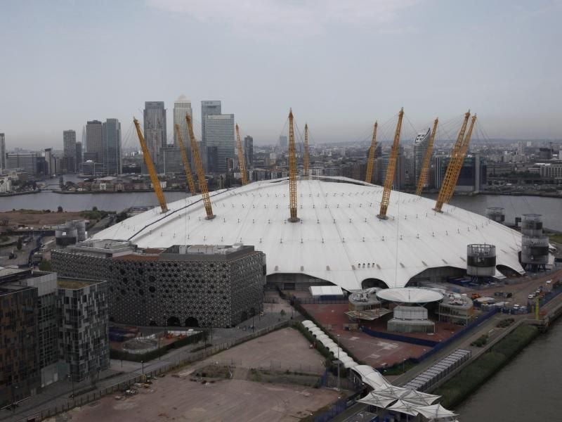 Blick auf „The O2” in London (Archivbild). Foto: Tal Cohen/epa
