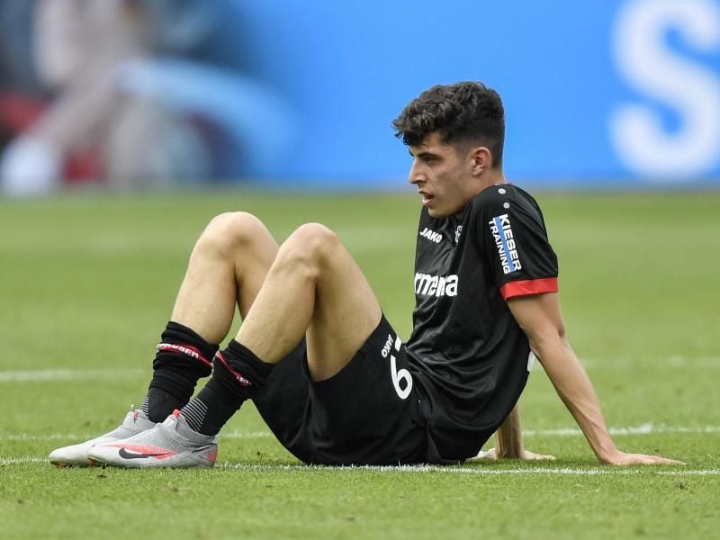 Bayer Leverkusen hat Kai Havertz kein Zeitfenster für einen möglichen Wechsel in diesem Sommer eingeräumt. Foto: Martin Meissner/AP/POOL/dpa
