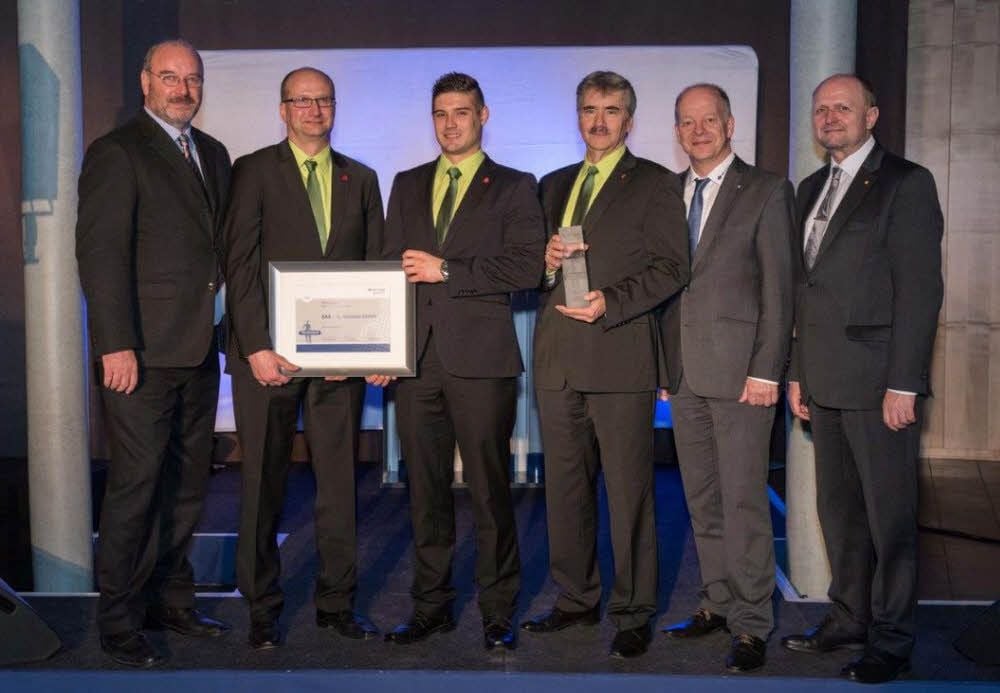 Die Dessauer Firma EAB Sandow GmbH hat in Köln einen Präventionspreis erhalten.