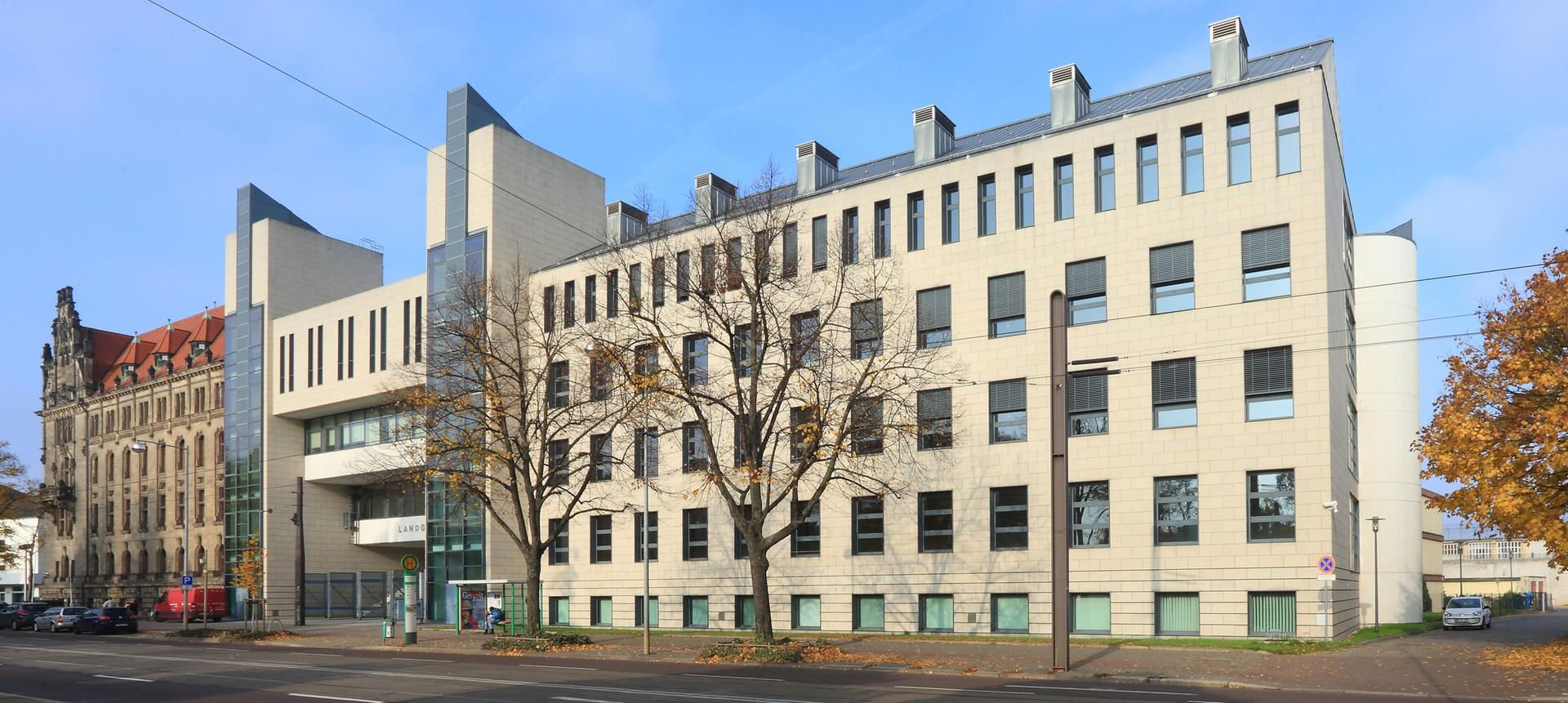 Das Landgericht in Magdeburg