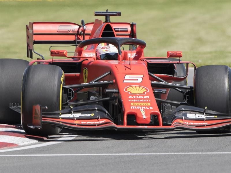 Fuhr im ersten Training in Kanada hinterher: Ferrari-Pilot Sebastian Vettel. Foto: Graham Hughes/The Canadian Press/AP