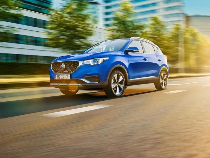 Kommt voraussichtlich 2020 auch nach Deutschland: Das elektrische SUV ZS EV von MG. Foto: Marc Van Oene/MG/dpa-tmn