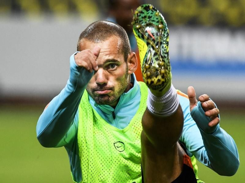 Wesley Sneijder ist aus der niederländischen Nationalmannschaft zurückgetreten. Foto: Pontus Lundahl/TT NEWS AGENCY
