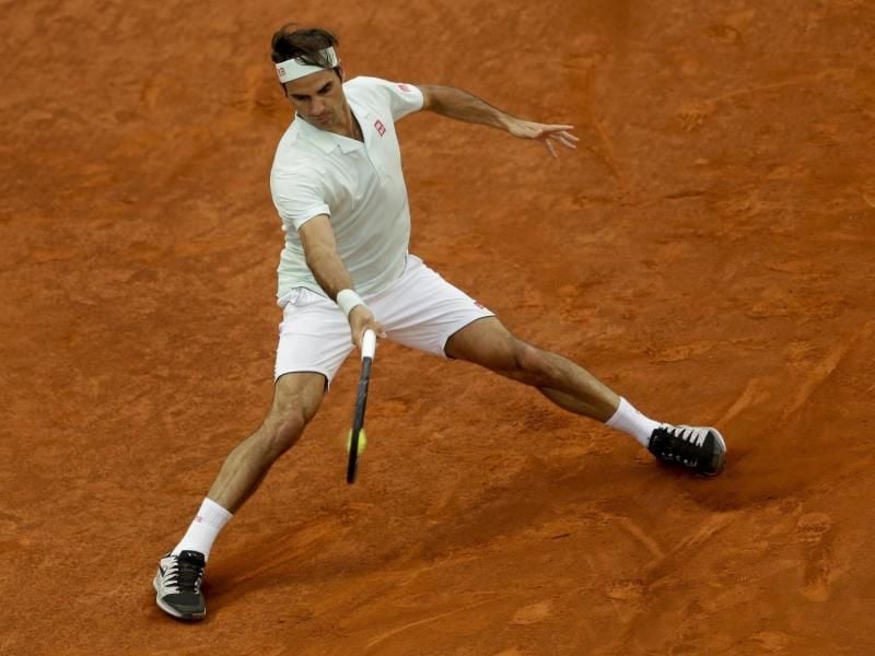 Roger Federer spielte erstmals seit drei Jahren wieder auf Sand. Foto: Bernat Armangue/AP