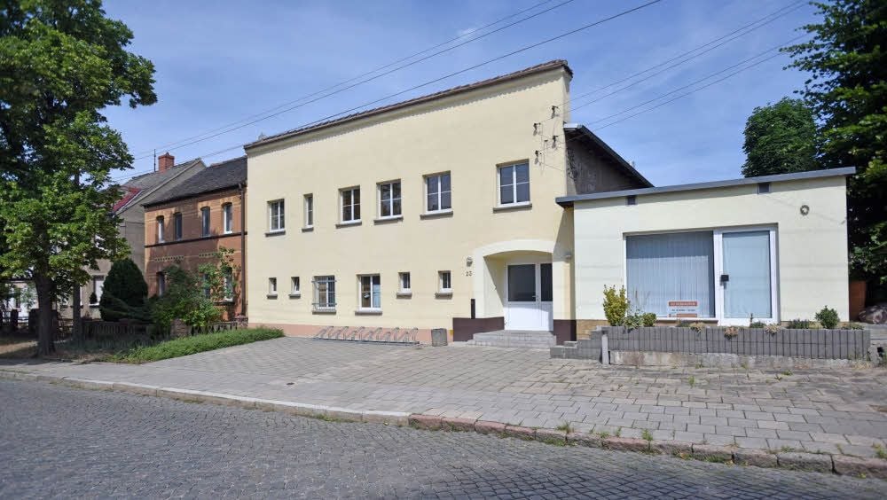Die Turnhalle in Holzweißig wird saniert.